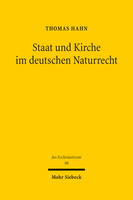 Staat und Kirche im deutschen Naturrecht