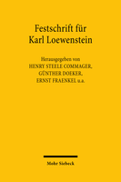 Festschrift für Karl Loewenstein