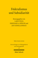 Föderalismus und Subsidiarität