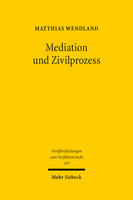 Mediation und Zivilprozess